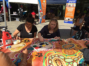 Students at NAIDOC celebrations