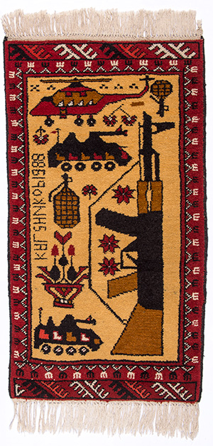 Afghan war rug