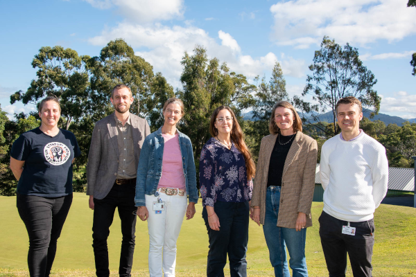 Health Promotion and Public Health staff from Northern NSW and Mid North Coast Local Health Districts met in Coffs Harbour to discuss strategies to combat vaping. (l-r) Lauren Proudfoot, Robin Auld, Nicola Kerr, Melinda Ricketts, Amy Sawyer and Stephen Gammack.